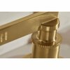 Kohler Widespread Bathroom Sink Faucet 0.5 GPM in Vibrant Brushed Moderne Brass 35908-4N-2MB